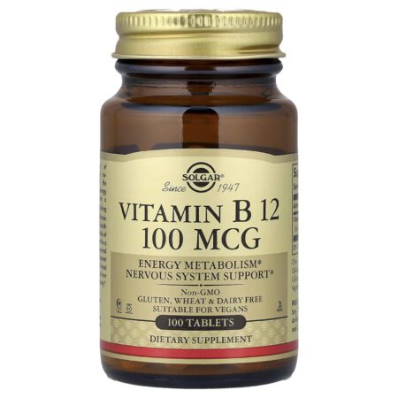 Solgar Vitamin B12 100 mcg 100 tablets