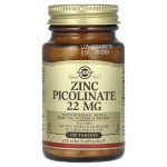 Solgar Zinc Picolinate 22 mg Antioxidant, Immunity 100 Tablets