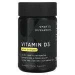 Sports Research Vitamin D3, 125mcg 5000 IU 30 capsules