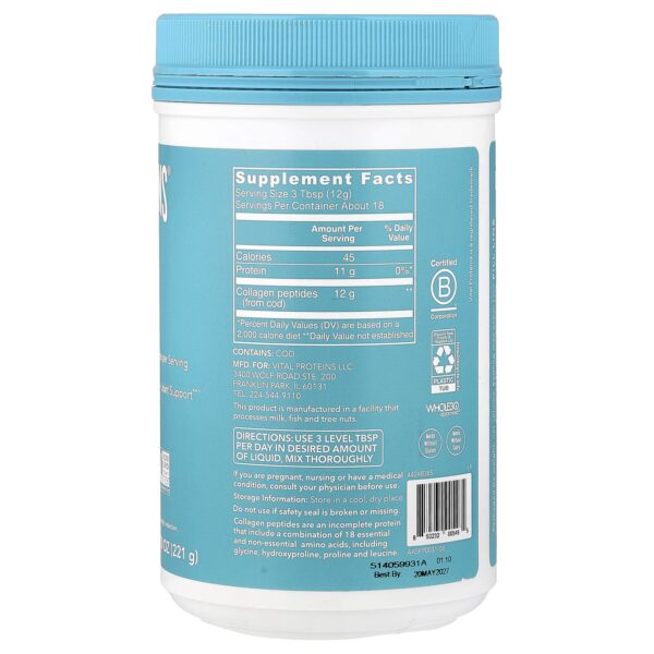 Vital Proteins Marine Collagen Unflavored 221g