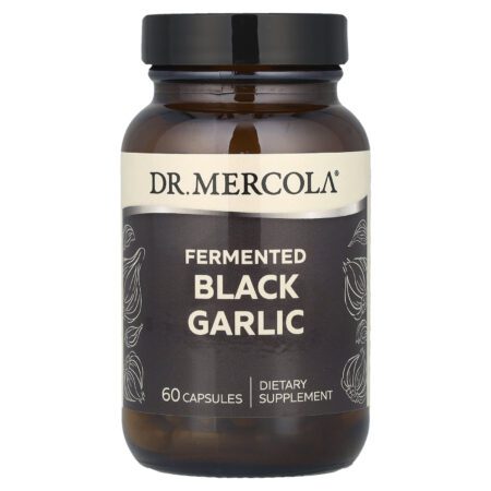 Dr. Mercola Fermented Black Garlic 60 Capsules
