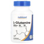 Nutricost L-glutamine 800 mg 30 capsules