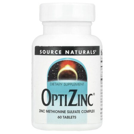 Source Naturals OptiZinc®, 60 tablets