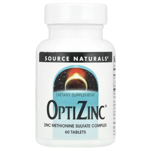 Source Naturals OptiZinc®, 60 tablets