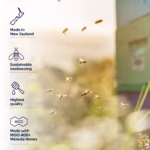 Manuka Health Pastilles with Manuka honey, MGO 400+, ginger and lemon, 15 pastilles