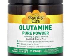 Country Life Pure Glutamine Powder, 275g