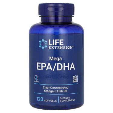 Life Extension Mega EPA/DHA, 120 softgels