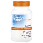 Doctor's BEST Lutein 20mg Featuring Lutemax Soy Free, Eye Health, 180 Softgels
