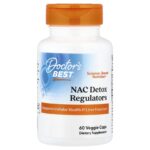 Doctor's BEST NAC Detox Regulators, 60 vegetarian capsules
