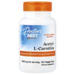 Doctor's Best Acetyl-L-carnitine, 120 vegetable capsules