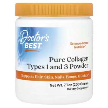 Doctor's Best Pure Collagen, Type 1 and 3 Powder, 200 g