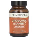 Dr Mercola Liposomal Vitamin C 1000 mg 60 Gelatin-Free Capsules