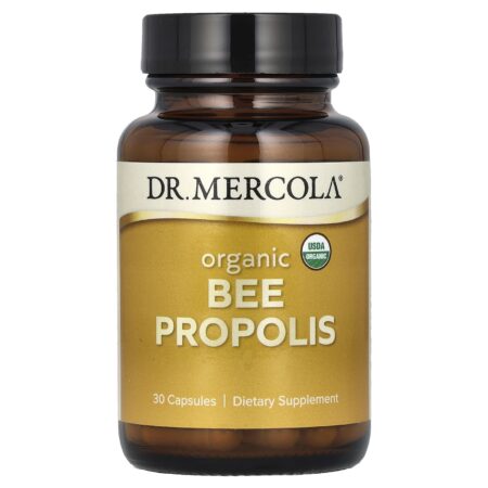 Dr. Mercola Organic Bee Propolis, 30 Capsules