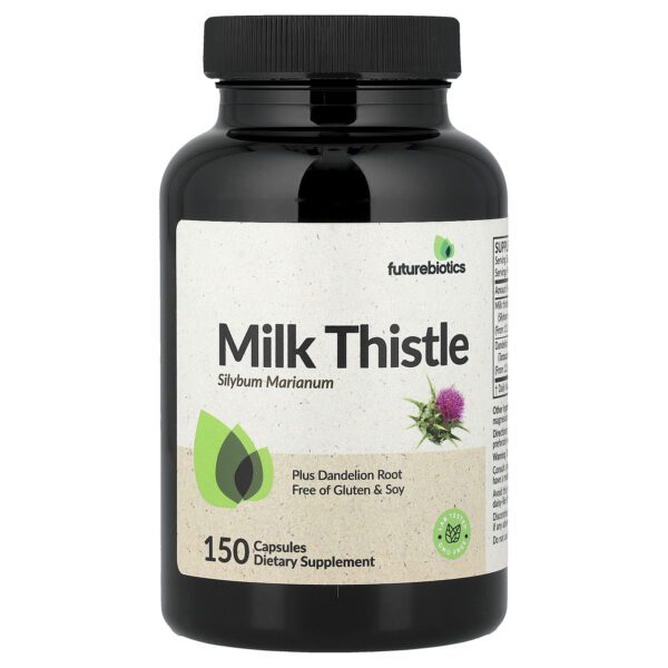 FutureBiotics Milk Thistle, 1000 mg, 150 capsules