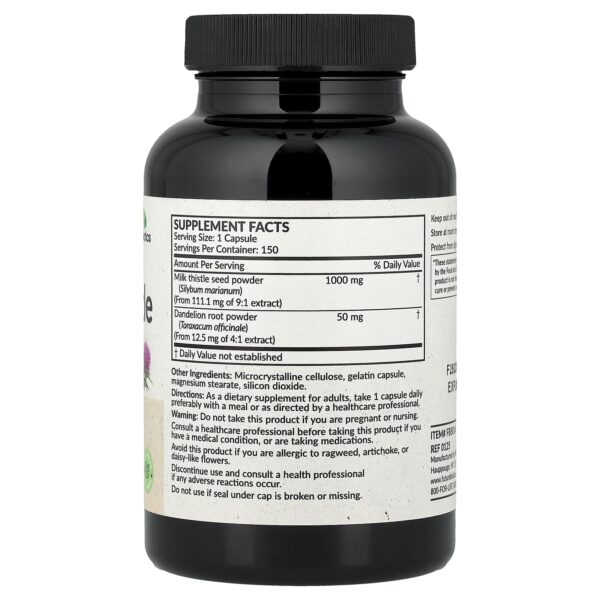 FutureBiotics Milk Thistle, 1000 mg, 150 capsules