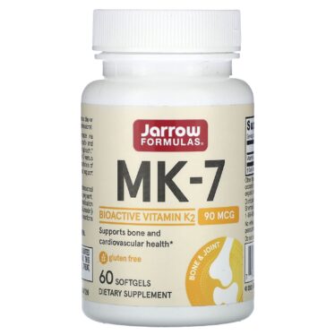 Jarrow Formulas MK-7, 90 mcg, 60 softgels