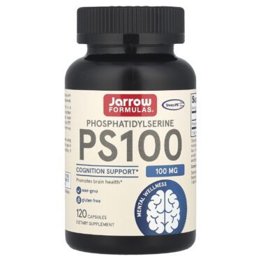 Jarrow Formulas PS100, Phosphatidylserine, 100 mg, 120 capsules
