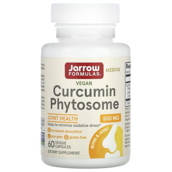 Jarrow Formulas Phytosome Curcumin, 500 mg, 60 Capsules