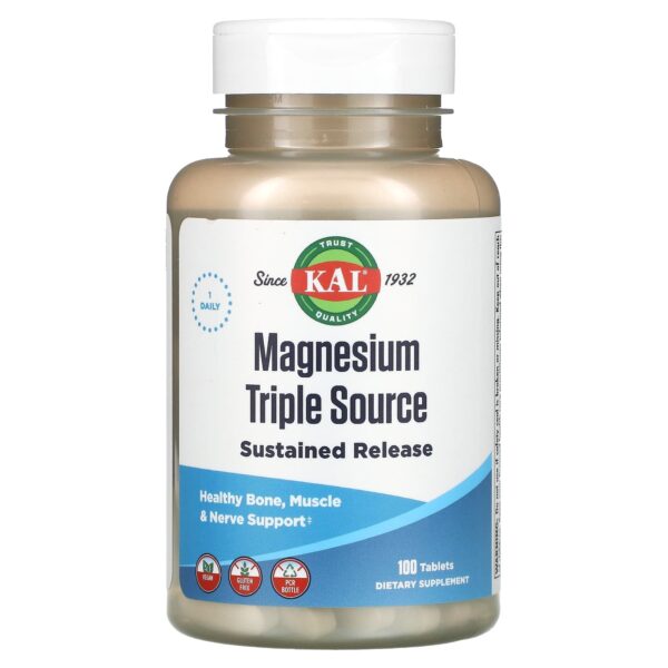 Kal Magnesium triple source, 100 tablets