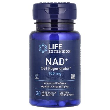 Life Extension Cell Regenerator NAD+, 100 mg, 30 vegetarian capsules