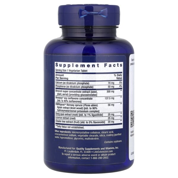 Life Extension Women's Health, Estrogen for Women, 30 Vegetarian Tablets