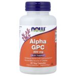 NOW Foods, Alpha GPC, 300 mg, 60 vegetable capsules