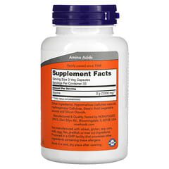 NOW Foods, Glycine, 1000 mg, 100 vegetable capsules