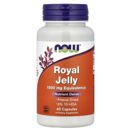 NOW Foods, Royal Jelly, 60 capsules