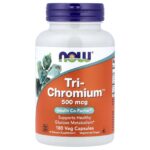 NOW Foods, Tri-Chromium™, 180 vegetarian capsules
