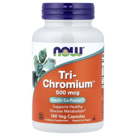 NOW Foods, Tri-Chromium™, 180 vegetarian capsules