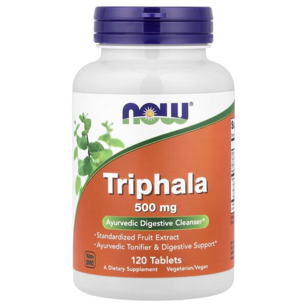NOW Foods, Triphala, 120 tablets