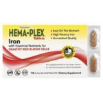 NaturesPlus Hema-Plex, 10 slow-release tablets