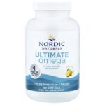 Nordic Naturals Ultimate Omega, Lemon, 1280 mg, 180 softgels