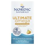 Nordic Naturals, Ultimate Omega®, Lemon, 60 softgel capsules (640 mg each)