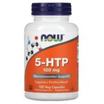 Now Foods 5-HTP, 100 mg, 120 Vegetarian Capsules