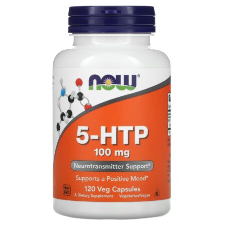 Now Foods 5-HTP, 100 mg, 120 Vegetarian Capsules