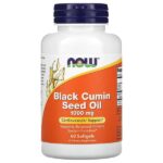 Now Foods Black Cumin Seed Oil, 1000 mg, Cardiovascular Support