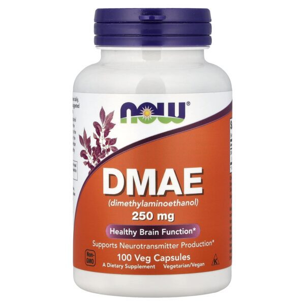 Now Foods DMAE, 250 mg, 100 vegetarian capsules
