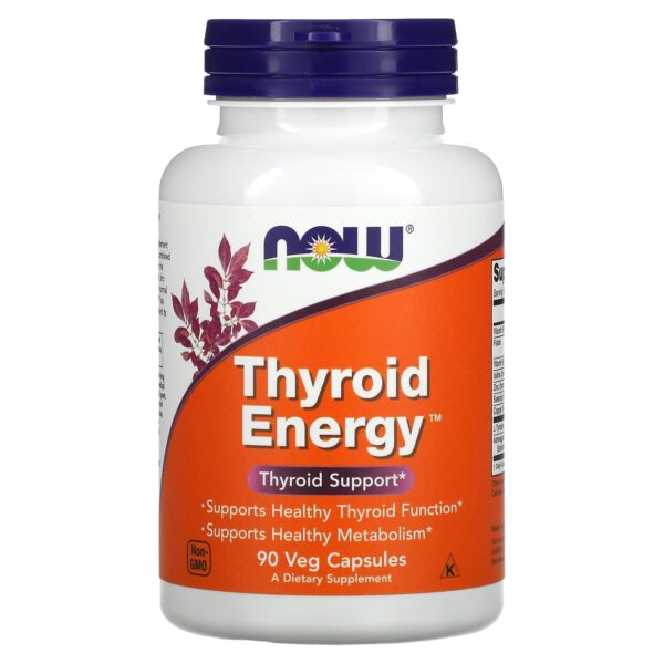 Now Foods Thyroid Energy, 90 vegetable capsules