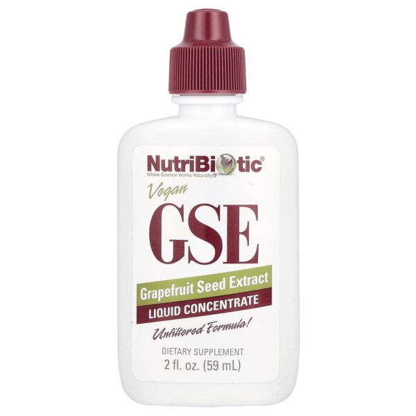 Nutribiotic GSE Concentrated Liquid Grapefruit Seed Extract 59 ml