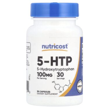 Nutricost, 5-HTP, 100 mg, 30 capsules