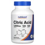 Nutricost Citric Acid 1000 mg 120 capsules