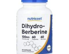 Nutricost Dihydroberberine, 100 mg, 60 Capsules, Dihydro berberine