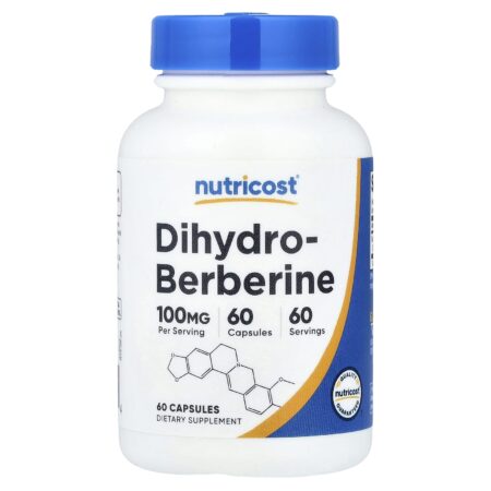 Nutricost Dihydroberberine, 100 mg, 60 Capsules, Dihydro berberine
