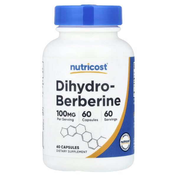 Nutricost Dihydroberberine, 100 mg, 60 Capsules, Dihydro berberine