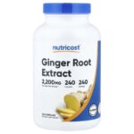 Nutricost Ginger Root Extract, 240 capsules