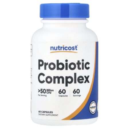 Nutricost Probiotic Complex, 50 Billion CFU, Probiotic for Men and Women