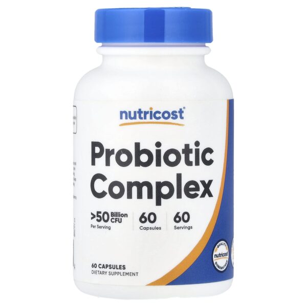 Nutricost Probiotic Complex, 50 Billion CFU, Probiotic for Men and Women