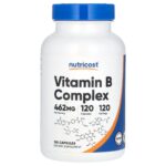 Nutricost Vitamin B Complex, 462 mg, 120 capsules
