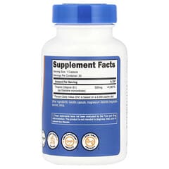 Nutricost Vitamin B1, 500 mg, 30 capsules